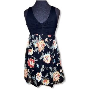 𝅺american Rag Floral Bubble Hem Dress